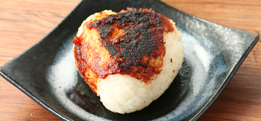 信州牛肉みそ焼きおにぎり